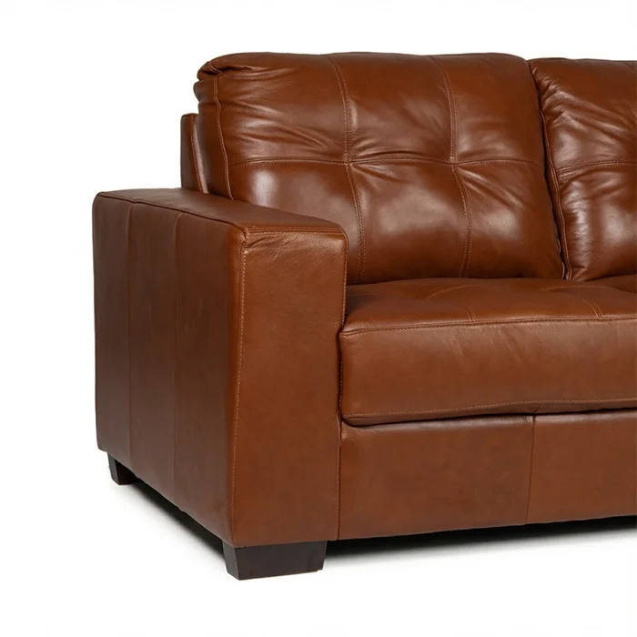Rinconera Fargo - Cuero Básico - Chaise Derecho - 457 (Brandy) en Beige - Sillones y sofás, Uruguay | Nyr, vista 4