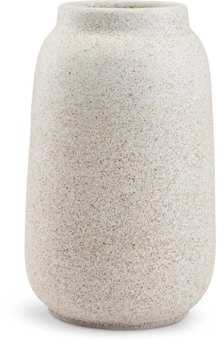 Jarrón KARLANTON Ø14xH23 cm blanco en Blanco - Jarrones, Uruguay | JYSK