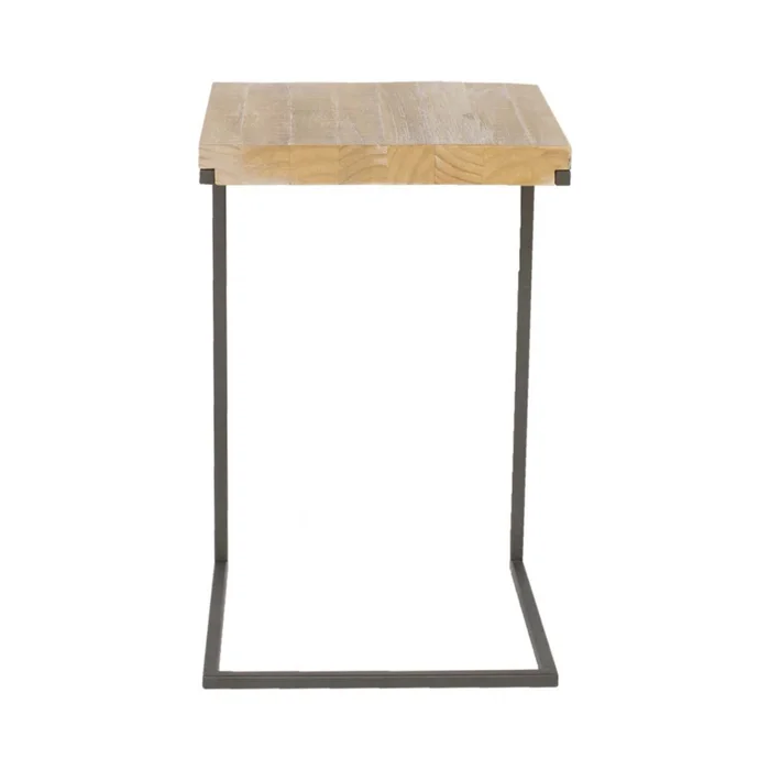 Mesa De Living Lateral - Arrime Madera Natural-beige Madison Natural en Madera natural - Mesas de living, Uruguay | Divino, vista 3