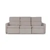 Sofá Santiago (Rebatible) - Tela Microfibra - 3 cuerpos - TC 1010 (Beige) en Gris - Sillones y sofás, Uruguay | NYR, vista 2 de 8