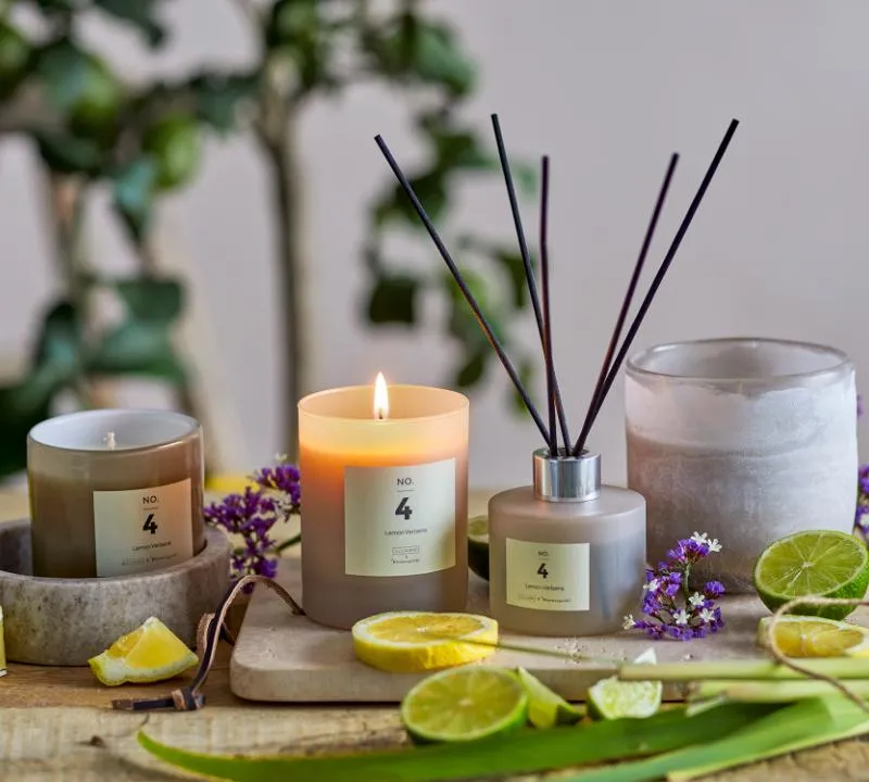 Vela No.4 Limón - Verbena - Velas y Portavelas, Uruguay | Martinika Deco