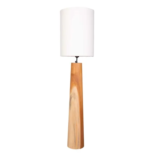 Lámpara De Pie Isha Madera Natural-beige Natural en Madera natural - Lámparas de pie, Uruguay | Divino