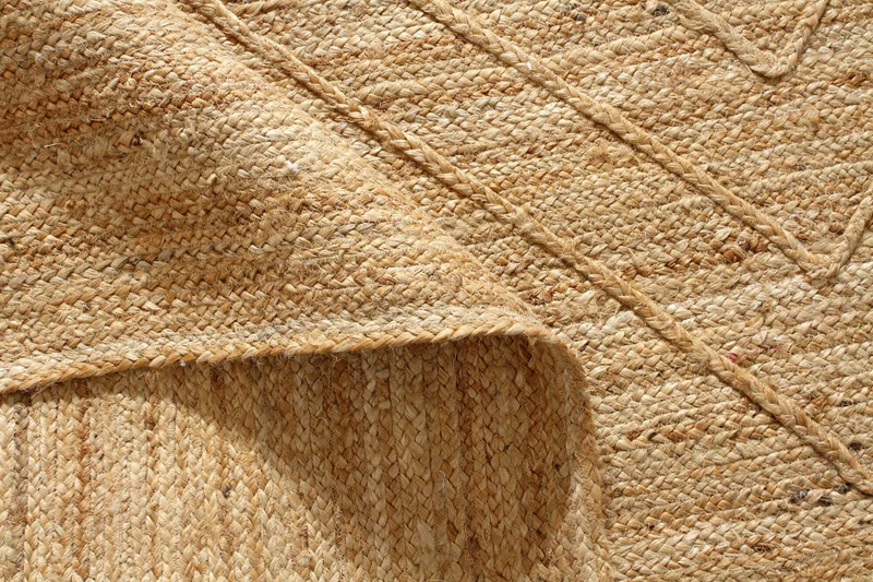 ALFOMBRA TRIBAL YUTE NATURAL en NATURAL TAMAÑO: 250X350 - Alfombras, Uruguay | Más Infinito Casa, vista 3
