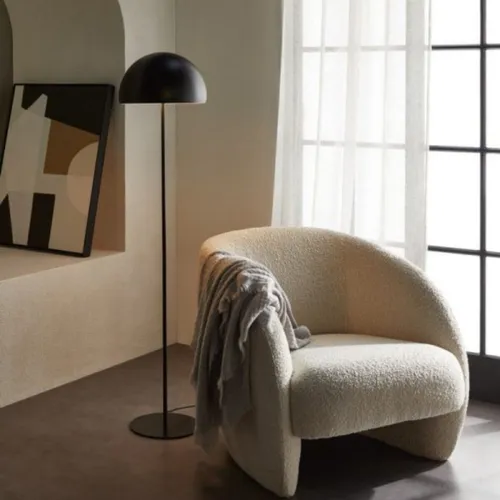 Lámpara de pie Hans en Negro - Lámparas colgantes, Uruguay | Fabrica Italiana