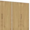 Ropero Armario de 4 Puertas, 2 Percheros y 4 Cajones en MDP - Madera - Línea Melilla - Blanco en Blanco - Roperos y placares, Uruguay | Mulata, vista 7 de 9