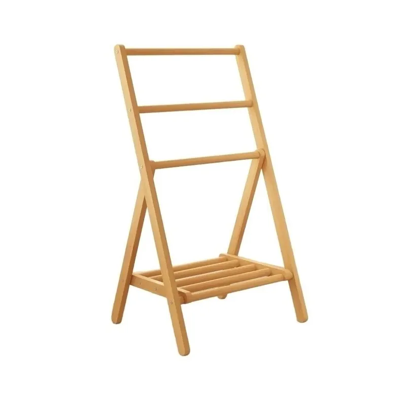 DESPOJADOR DE BAMBOO 54x47x105CM CLARO en Madera natural - Percheros y colgadores, Uruguay | Decohogar