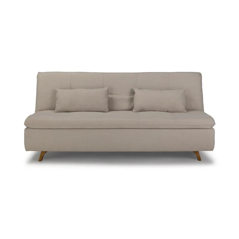 Sofá Cama Maira - Tela Microfibra - 9901 (Soft Beige) en Beige - Sillones y sofás, Uruguay | NYR, vista 3