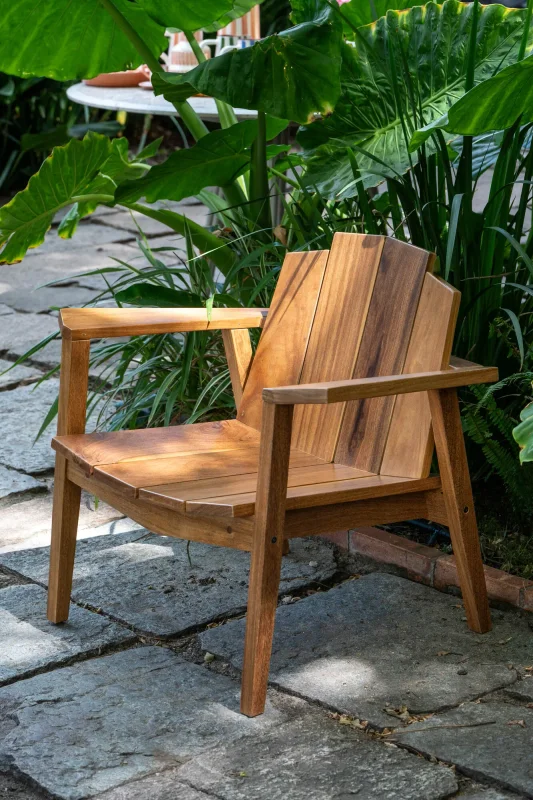 Poltrona Z9 en Madera natural - Butacas, banquetas y puffs, Uruguay | Balcony, vista 3