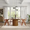 MESA DE COMEDOR VENTAGLIO BEIGE CIRCULAR en Marrón - Mesas de comedor, Uruguay | Viasono, vista 3 de 5
