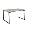 Mesa de Comedor Bissenger Nogal / Negro - Mesas de comedor, Uruguay | Berna home, vista 1 de 2