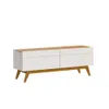 Rack para TV 1.4 - Línea Nevada - Natural/Blanco en Blanco - Muebles para TV, Uruguay | Ecowood, vista 2 de 4