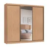 CASTRO- ROPERO IMPERIAL 3 PUERTAS DE CORRER MDF ANGELIN 09271M-A - Roperos y placares, Uruguay | Alfa Ventas, vista 1 de 4