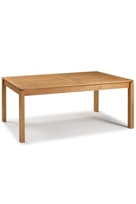 MESA DE COMEDOR TRACO 140x93x75CM JATOBA en Madera natural - Muebles para el exterior, Uruguay | Vinibel
