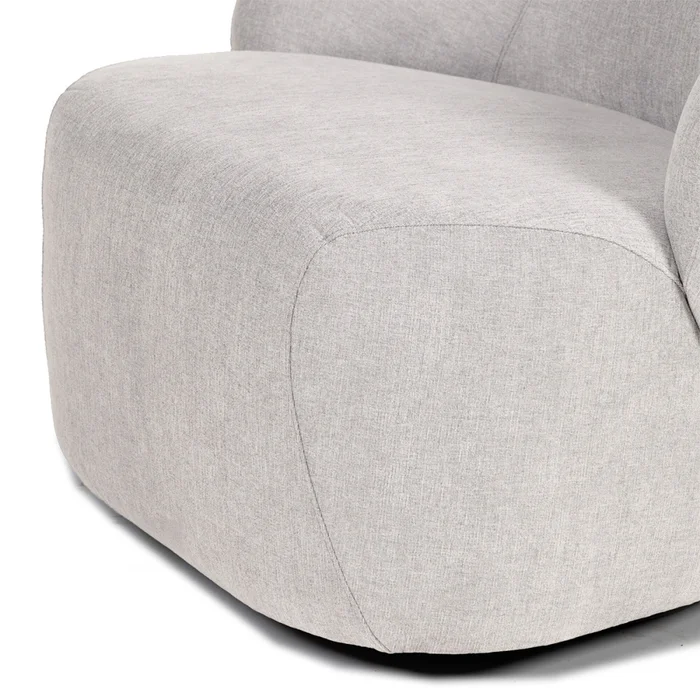 Butaca Zoey Giratoria - Tela Microfibra - FX4-10 (Beige) en Beige - Butacas, banquetas y puffs, Uruguay | Nyr, vista 5
