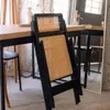 Silla Plegable Motala Madera de Fresno/Rattan Natural - Negra - Sillas, Uruguay | Berna home, vista 5 de 11