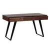 Escritorio Madera-acacia Marron Darcy en CAST/NEG - Escritorios y sillas de escritorio, Uruguay | Divino, vista 4 de 5