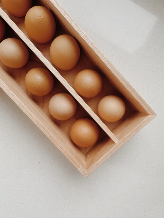 Huevera de Madera para 12 Huevos en Madera natural - Decoración, Uruguay | Dreams On Time
