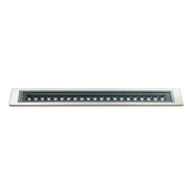 Proyector Lineal Embutir 100cm 36W Calido en Negro - Lámparas de pie, Uruguay | Serlux