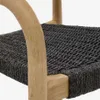 Silla Nina madera maciza - de acacia y cuerda negro en Negro - Sillas, Uruguay | Kavehome, vista 6 de 10
