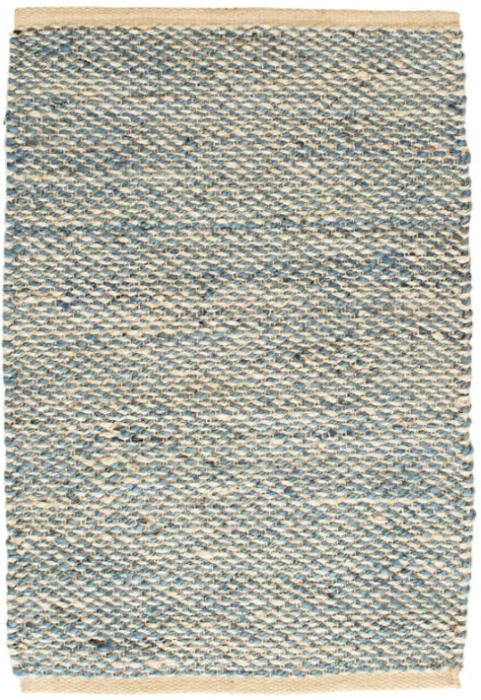 JACINTO FRENCH BLUE WOVEN YUTE en Azul - Alfombras, Uruguay | Sentido Jose Ignacio