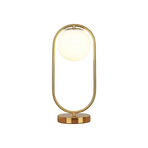Lampara de Mesa Oporto (Dorado) - Lámparas de mesa, Uruguay | Casa Brava