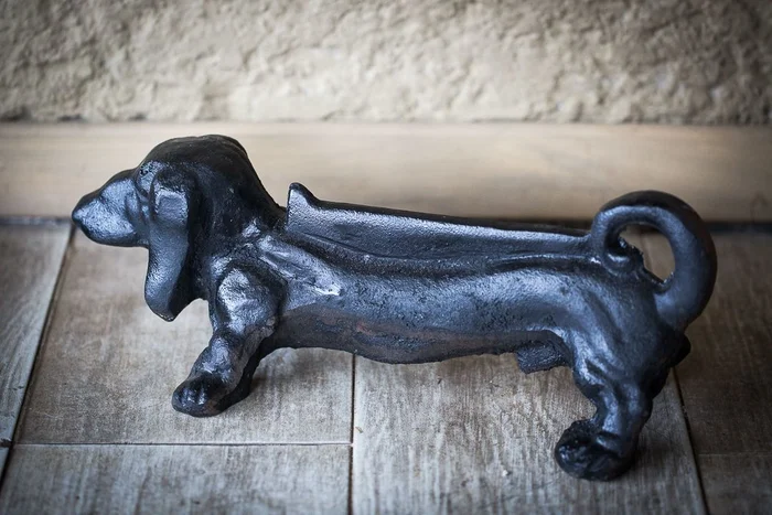 Perro Salchicha - Zainas en Negro - Textiles, Uruguay | Zainas, vista 2