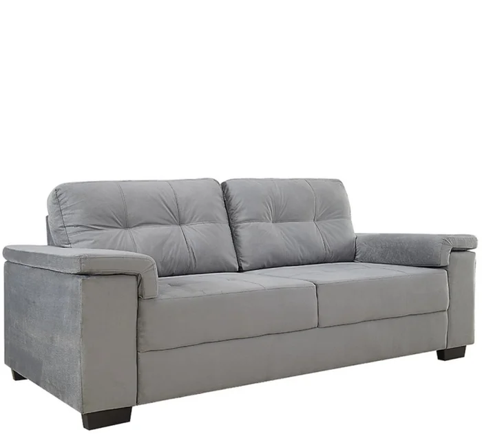 SOFA LUARES 3 CUERPOS GRIS en Gris - Sillones y sofás, Uruguay | Alfa Ventas