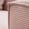 Sofá Blok 3 plazas chaise longue - derecho pana gruesa rosa 300 cm en Rosa - Sillones y sofás, Uruguay | Kavehome, vista 10 de 10