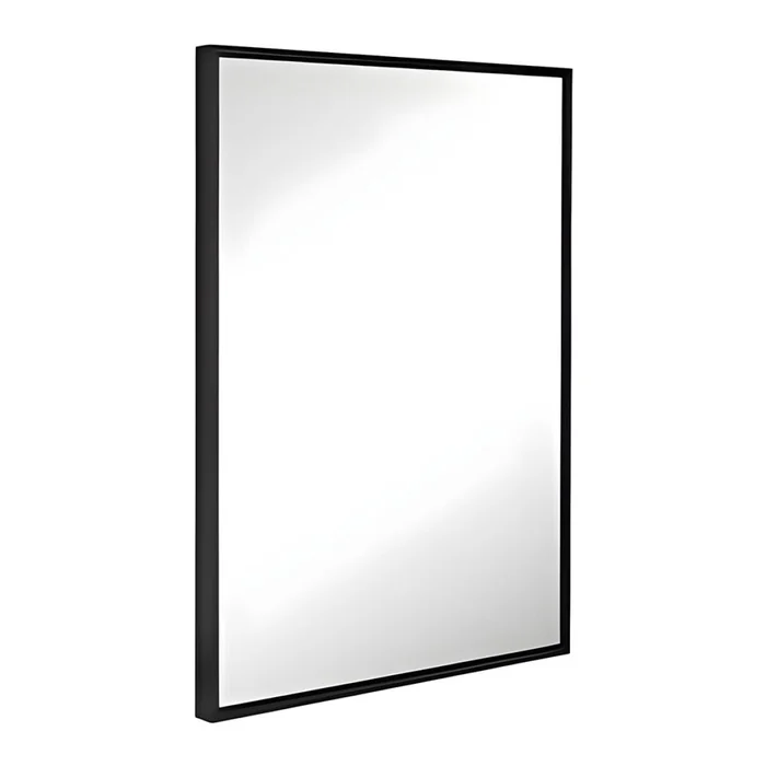 ESPEJO ALUMINIO 60x90CM NEGRO en Negro - Espejos, Uruguay | Decohogar, vista 2