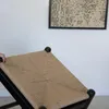 Banqueta de barra en madera teca y fibra en Negro - Butacas, banquetas y puffs, Uruguay | Entrecasa, vista 3 de 5