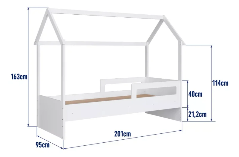 Cama Siena – Blanca en Blanco - Dormitorio, Uruguay | RM Muebles y Deco, vista 6