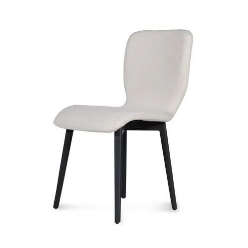Silla Sarah - Ebano - Tela Rústica - 1906 (Beige) en Beige - Butacas, banquetas y puffs, Uruguay | NYR