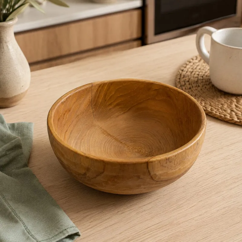 Cuenco Madera en Madera natural - Decoración, Uruguay | Camino a Casa