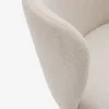 Silla Ciselia de chenilla beige y acero beige FSC Mix Credit en Beige - Sillas, Uruguay | Kavehome, vista 4 de 9