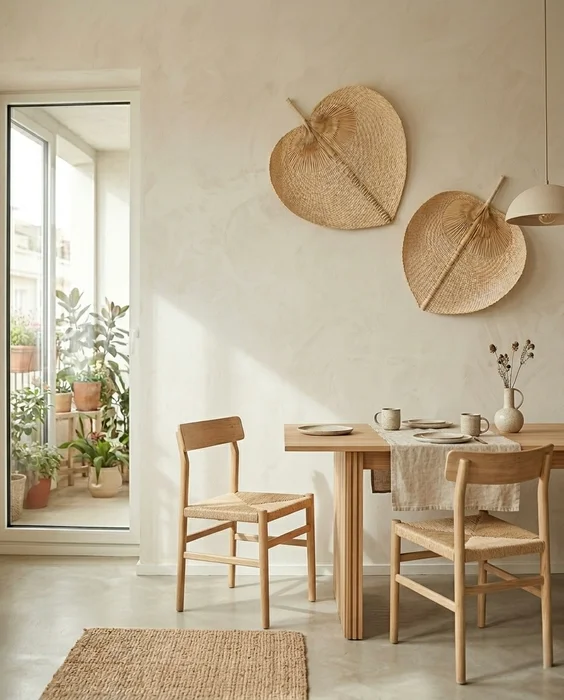 Abanico Alegría en Madera natural - Decoración de pared, Uruguay | Indrana, vista 2