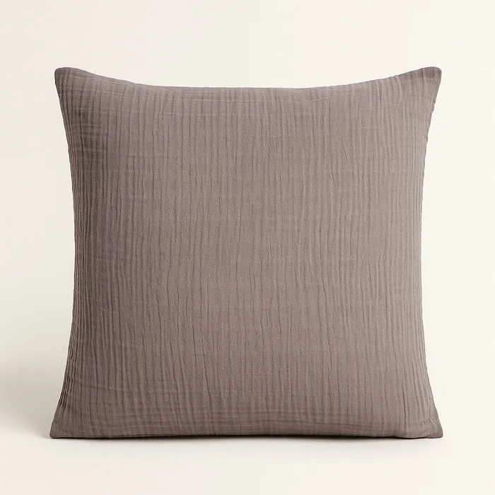 Funda de Almohadón de Muselina 50 x 50 cm en es - Textiles, Uruguay | Casa Ernesta, vista 2