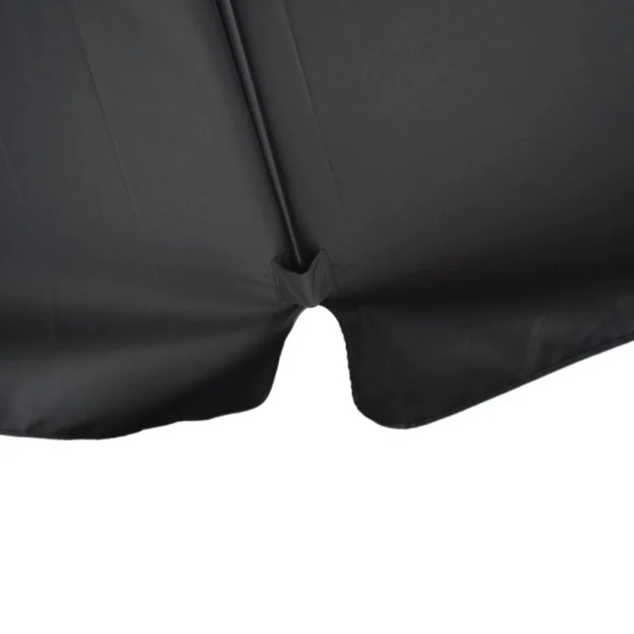 Sombrilla retractil Gris Oscuro en Gris - Muebles para el exterior, Uruguay | La Cueva Muebles, vista 4