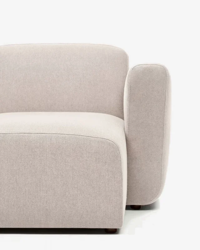 Sofá modular Neom 3 plazas chaise longue derecho/izquierdo beige 263 cm en Beige - Sillones y sofás, Uruguay | Kavehome, vista 3