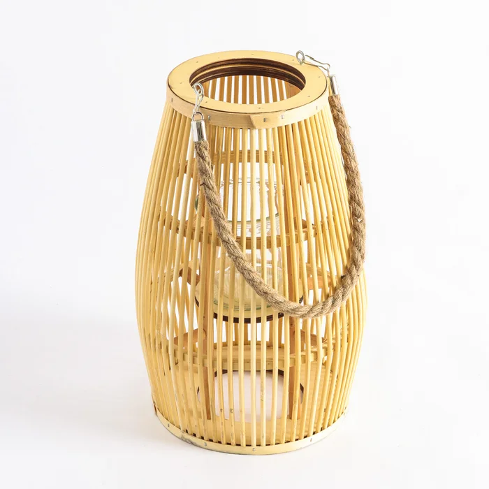 Fanal De Bamboo Con Asa 36 - Velas y Portavelas, Uruguay | Tiendas Montevideo, vista 2