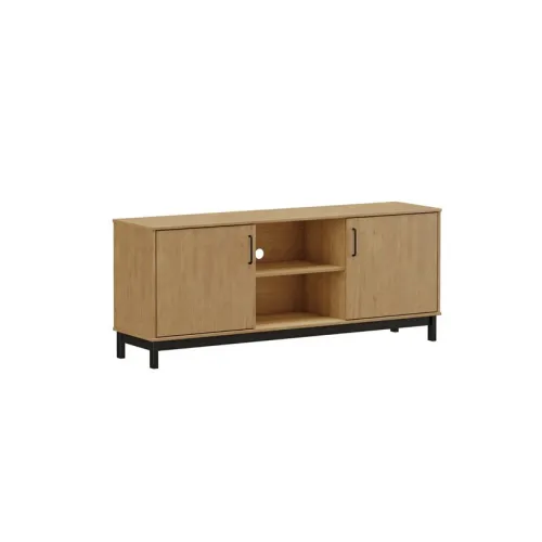 Rack Madera Madrid Finestra 1939 en Madera natural - Muebles para TV, Uruguay | Albanés