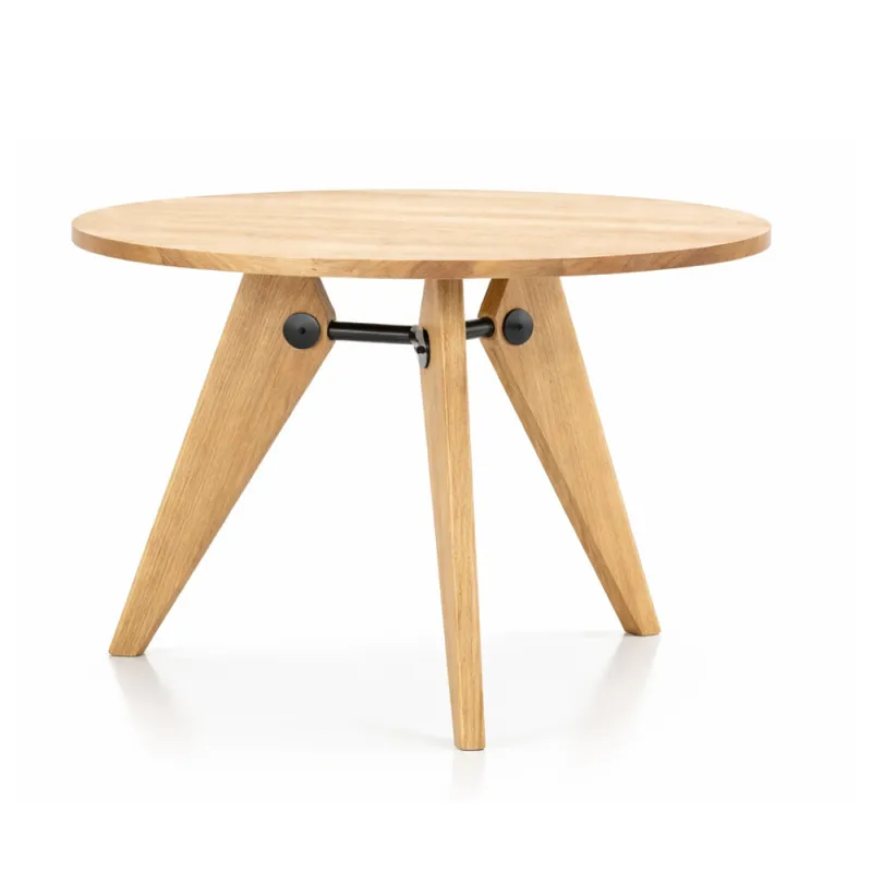 Mesa de comedor Gueridon 120 cm - Negro en Negro - Mesas de comedor, Uruguay | Samic