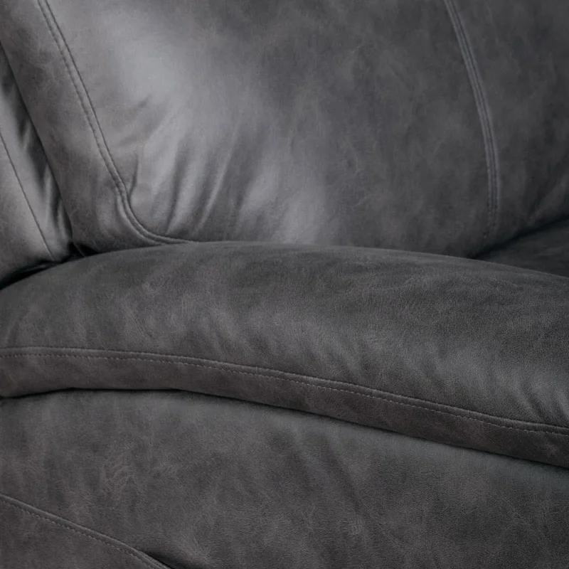 Recliner C/lift 1 Cuerpo Tela Gris Dublin Grafito en Gris - Sillones y sofás, Uruguay | Divino, vista 8