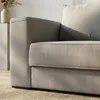 Sofá Olimpus - Microfibra - 2 cuerpos - Kruger 06-155 (Ceniza) en Beige - Sillones y sofás, Uruguay | NYR, vista 4 de 5