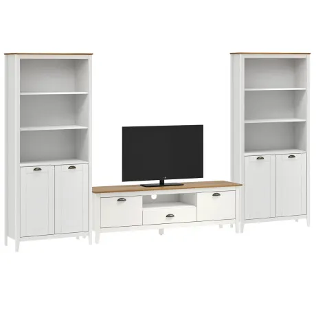 Modular para tv Linea Rivery en Multicolor - Muebles para TV, Uruguay | La Cueva Muebles