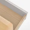 Cómoda Anielle de 3 cajones de madera maciza y chapa de fresno 99 x 78,5 cm en Off-white - Cómodas, Uruguay | Kavehome, vista 7 de 10