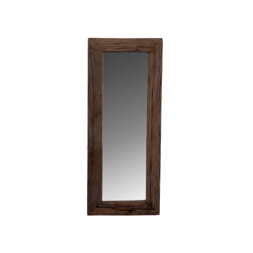 Espejo De Pared Madera Natural-beige M-8095 en Madera natural - Espejos, Uruguay | Divino