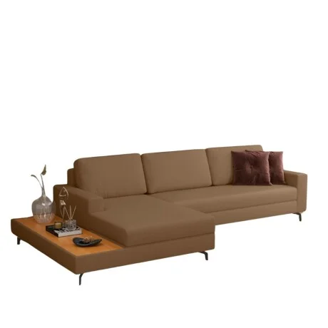 Sillon con chaise Loft en Marrón - Sillones y sofás, Uruguay | La Cueva Muebles, vista 6