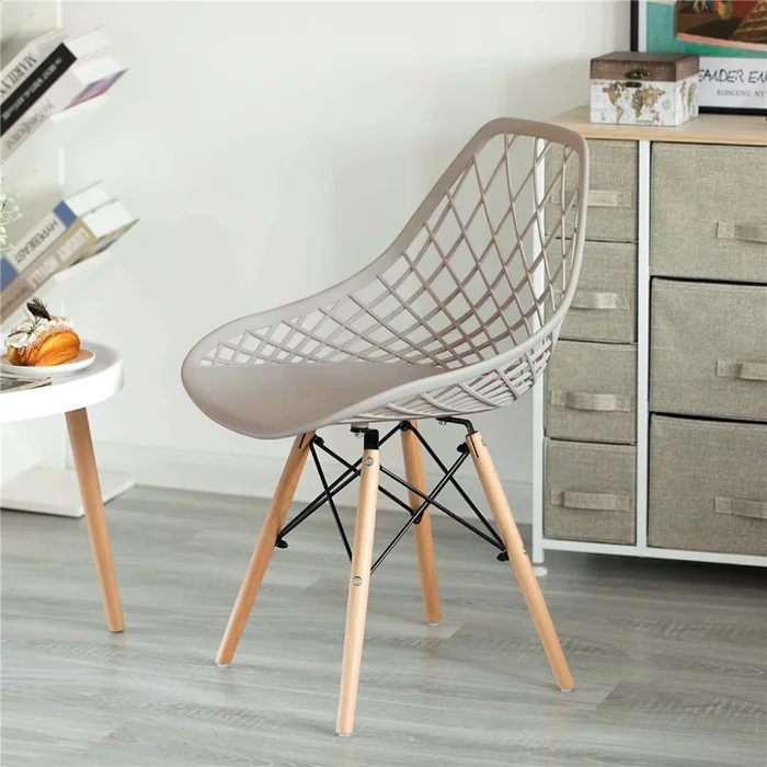 SILLA KAILA PP Y MADERA BEIGE en Beige - Sillas, Uruguay | Koz, vista 3