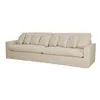 Sofá 4 Cuerpos Tela Natural-beige Marbella Beige en Beige - Sillones y sofás, Uruguay | Divino, vista 3 de 6