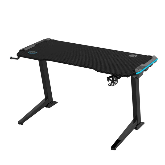 Escritorio Gamer Regulable Metal Negro Getx en Negro - Escritorios y sillas de escritorio, Uruguay | Divino, vista 2